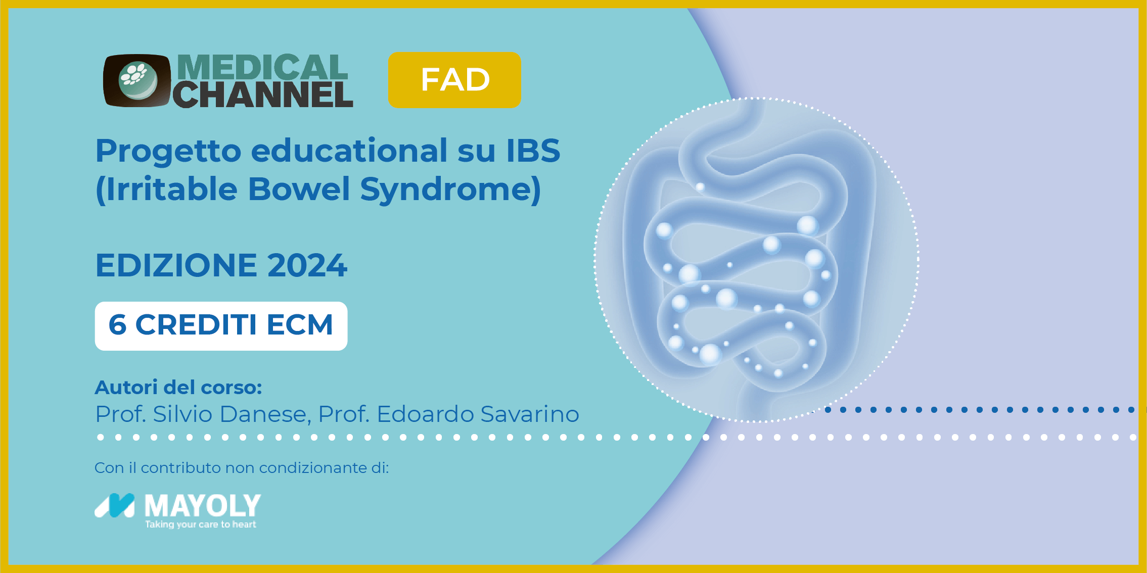 Progetto Educational su IBS (Irritable Bowel Syndrome) 2024 - FAD